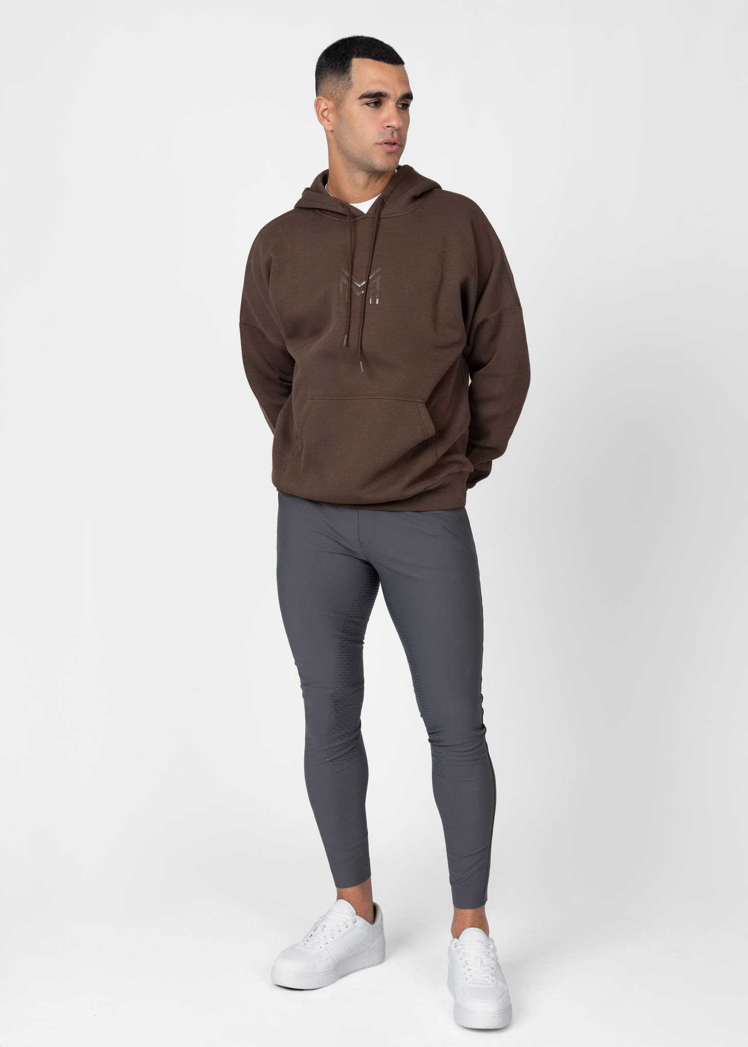 Icon Oversized Hoodie - Mocha