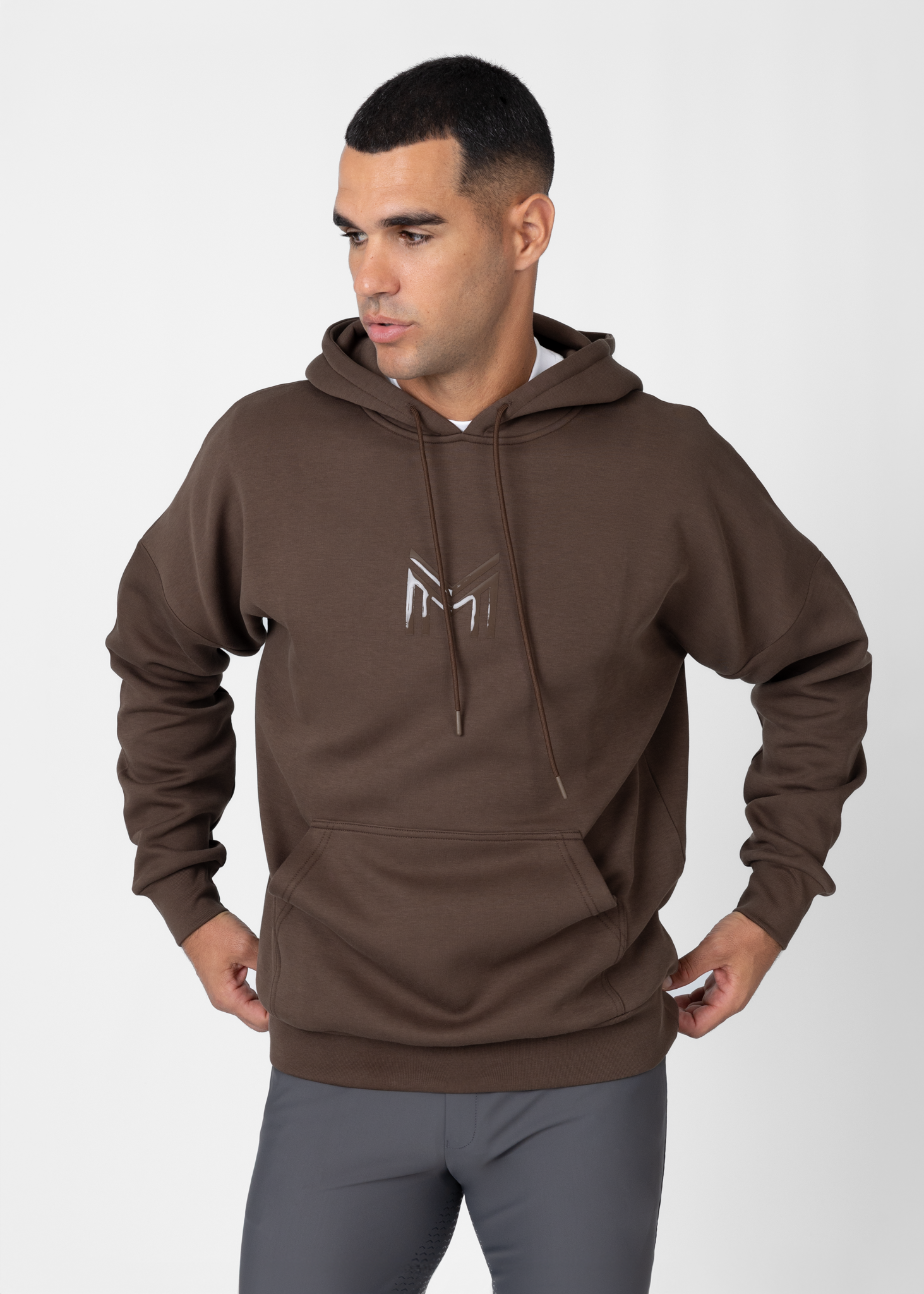 Icon Oversized Hoodie - Mocha