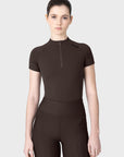 Origin Short Sleeve Base Layer - Chocolate