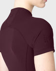 Origin Short Sleeve Base Layer - Burgundy