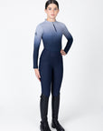 Young Riders - Long Sleeve Base Layer - Ombré (Navy)