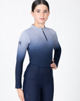 Young Riders - Long Sleeve Base Layer - Ombré (Navy)