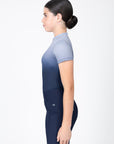 Young Riders - Short Sleeve Base Layer - Ombré (Navy)