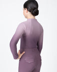Young Riders - Long Sleeve Base Layer - Ombré (Plum)