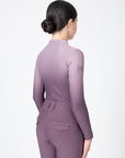 Young Riders - Long Sleeve Base Layer - Ombré (Plum)