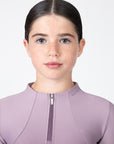 Young Riders - Long Sleeve Base Layer - Ombré (Plum)