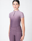 Young Riders - Short Sleeve Base Layer - Ombré (Plum)