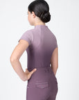 Young Riders - Short Sleeve Base Layer - Ombré (Plum)