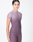 Young Riders - Short Sleeve Base Layer - Ombré (Plum)