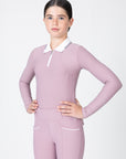 Young Riders - Concept Polo Long Sleeve (Mauve)