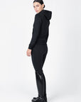 Arctic Zip Hoodie - Black