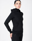 Arctic Zip Hoodie - Black