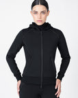 Arctic Zip Hoodie - Black