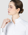 Aveen Long Sleeve Show Shirt - White