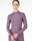 Long Sleeve Frame Base Layer - Plum