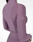 Long Sleeve Frame Base Layer - Plum