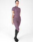 Short Sleeve Frame Base Layer - Plum