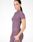 Short Sleeve Frame Base Layer - Plum