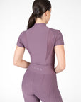 Short Sleeve Frame Base Layer - Plum