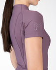 Short Sleeve Frame Base Layer - Plum