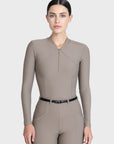 Velya Long Sleeve Base Layer - Taupe