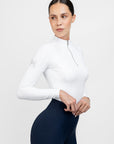 Long Sleeve Frame Base Layer - White