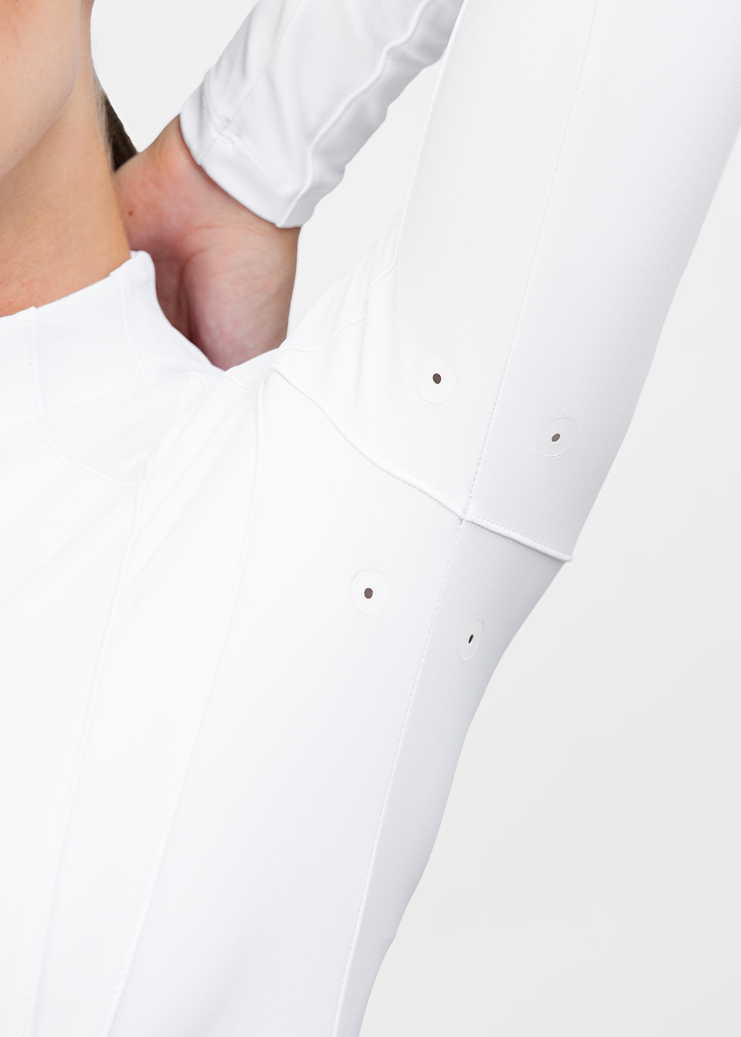 Long Sleeve Frame Base Layer - White