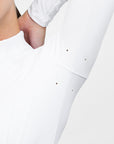 Long Sleeve Frame Base Layer - White