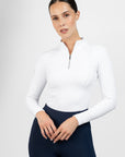 Long Sleeve Frame Base Layer - White