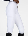 Aero Breeches (White/Gold)