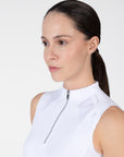 Sleeveless Frame Base Layer - White