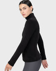 Veleda Fleeced Jacket - Black