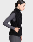 Sherpa Teddy Vest - Black