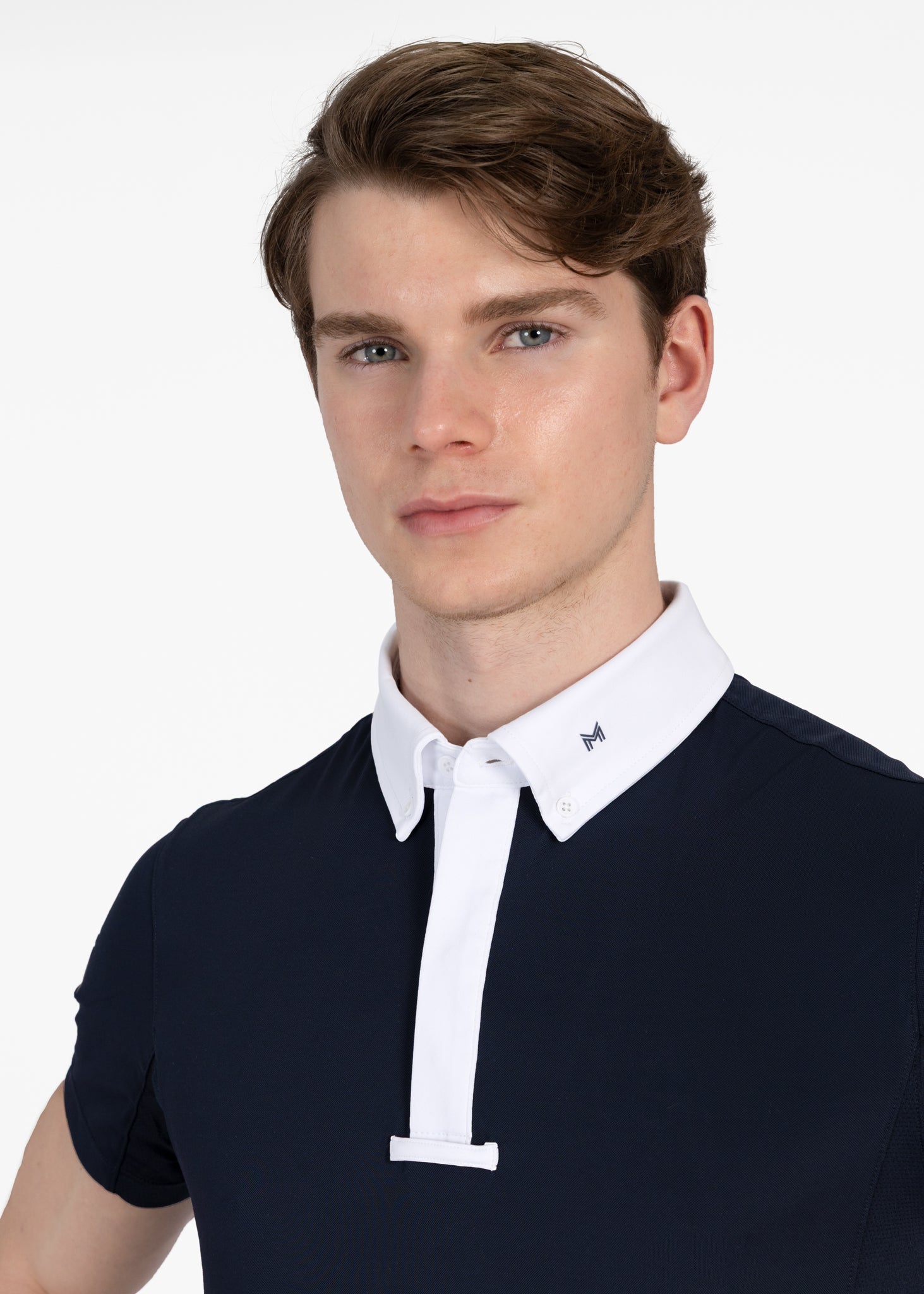 Short Sleeve Focus Competition Shirt - Navy