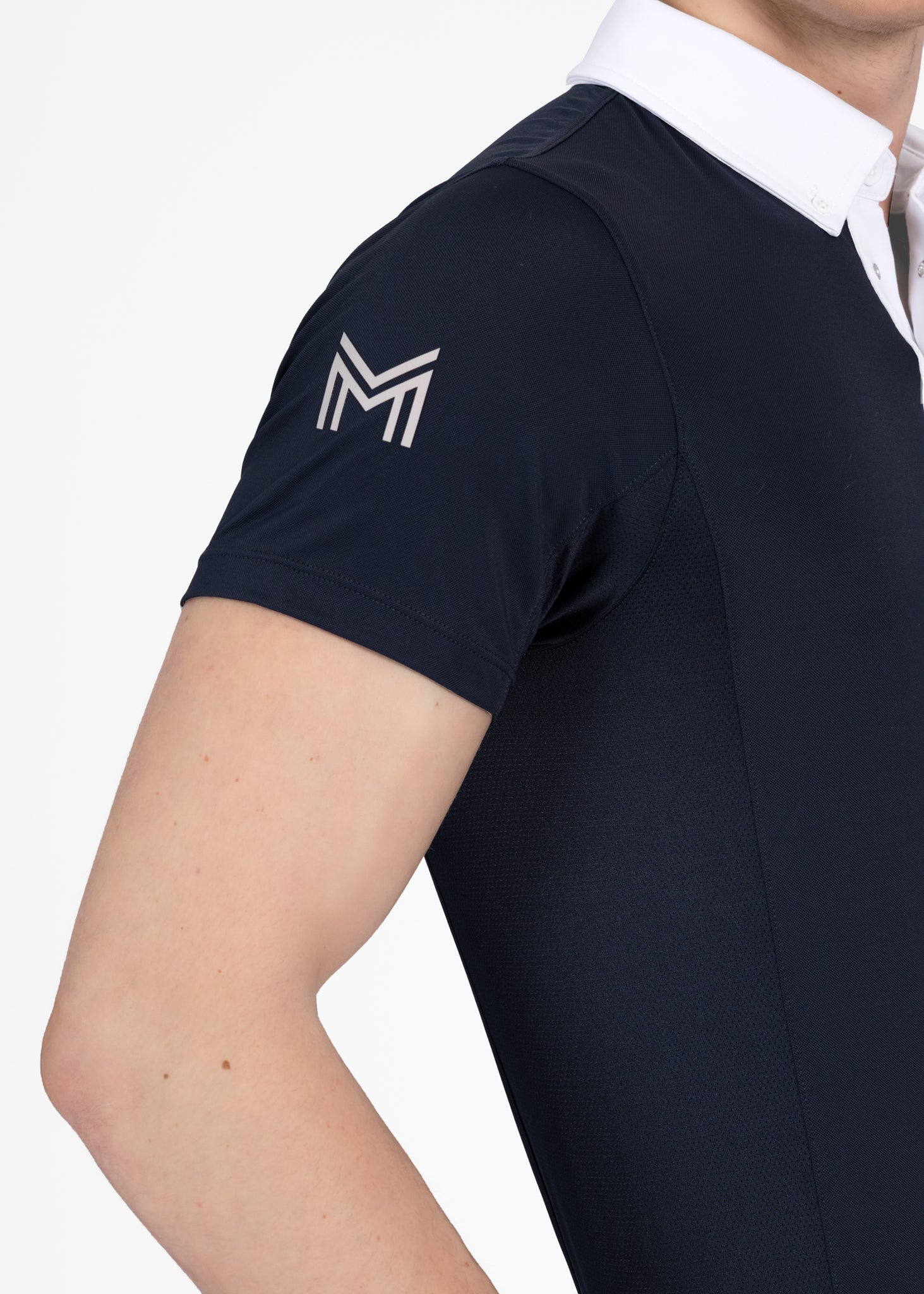 Short Sleeve Focus Competition Shirt - Navy