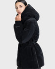 Aspen Puffer Jacket - Black