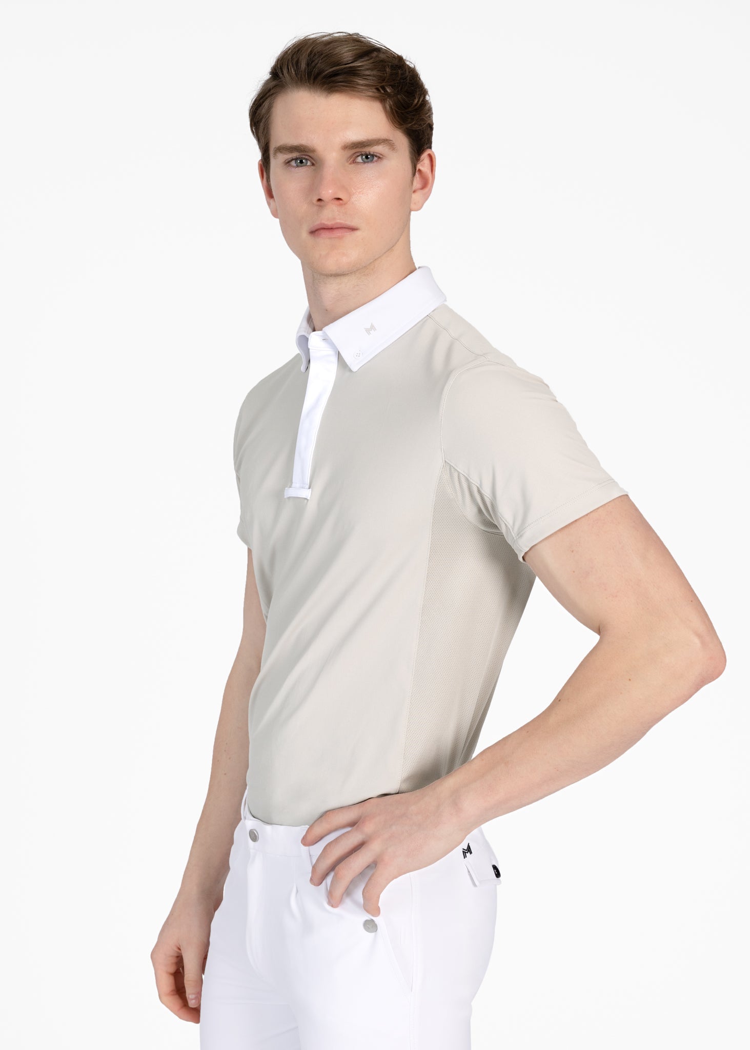 Short Sleeve Focus Competition Shirt - Sand