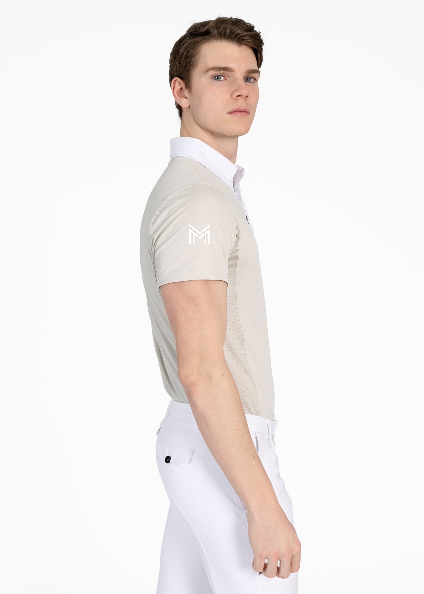 Short Sleeve Focus Competition Shirt - Sand
