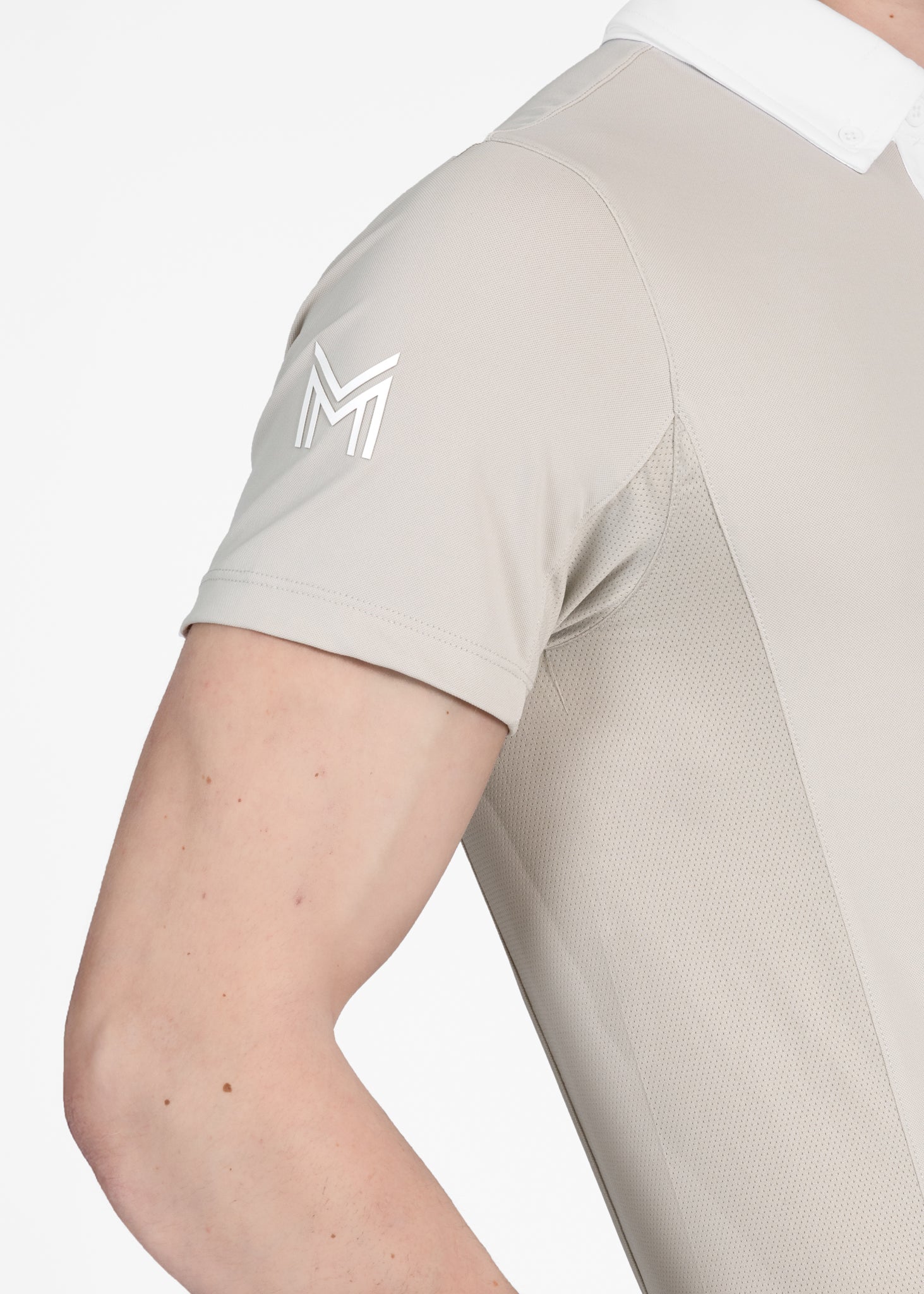 Short Sleeve Focus Competition Shirt - Sand