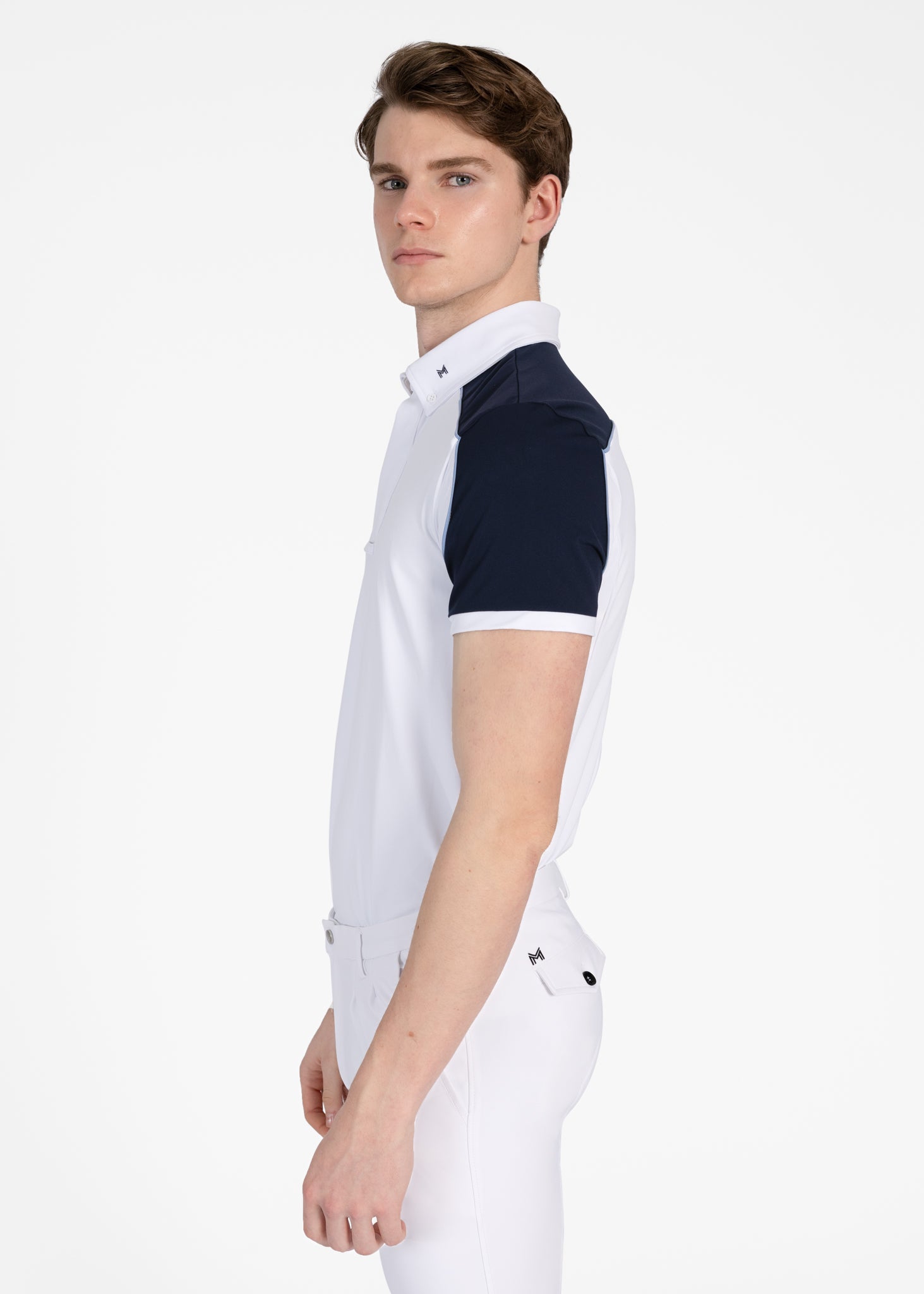Pivot Competition Shirt - White/Navy