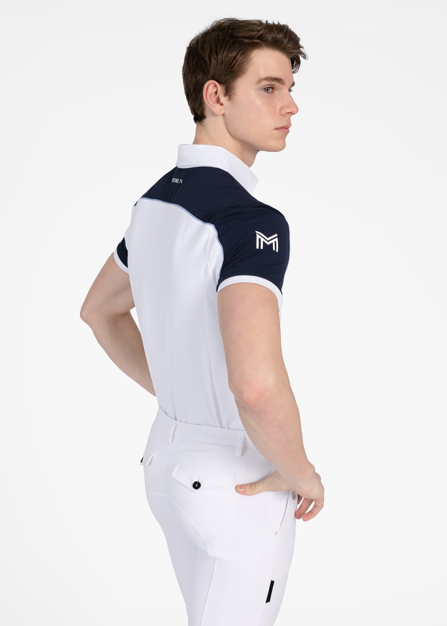 Pivot Competition Shirt - White/Navy