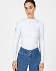 Origin Long Sleeve Base Layer - White
