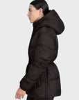 Aspen Puffer Jacket - Espresso