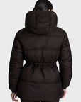 Aspen Puffer Jacket - Espresso