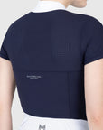 Grace Short Sleeve Show Shirt (Navy)