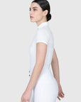 Grace Short Sleeve Show Shirt (White)