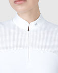 Grace Short Sleeve Show Shirt (White)