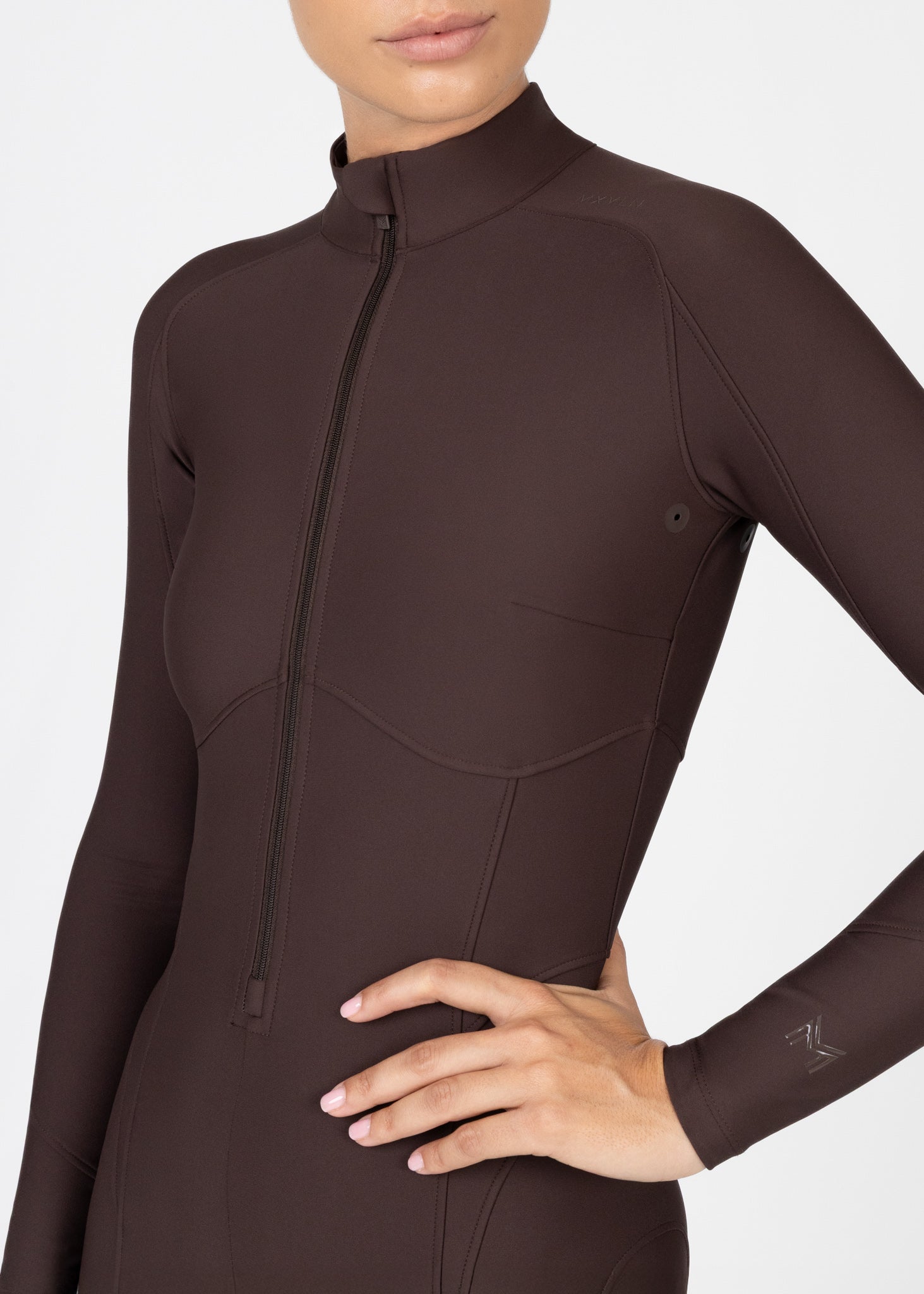 Femme Riding Jumpsuit (Chocolate)
