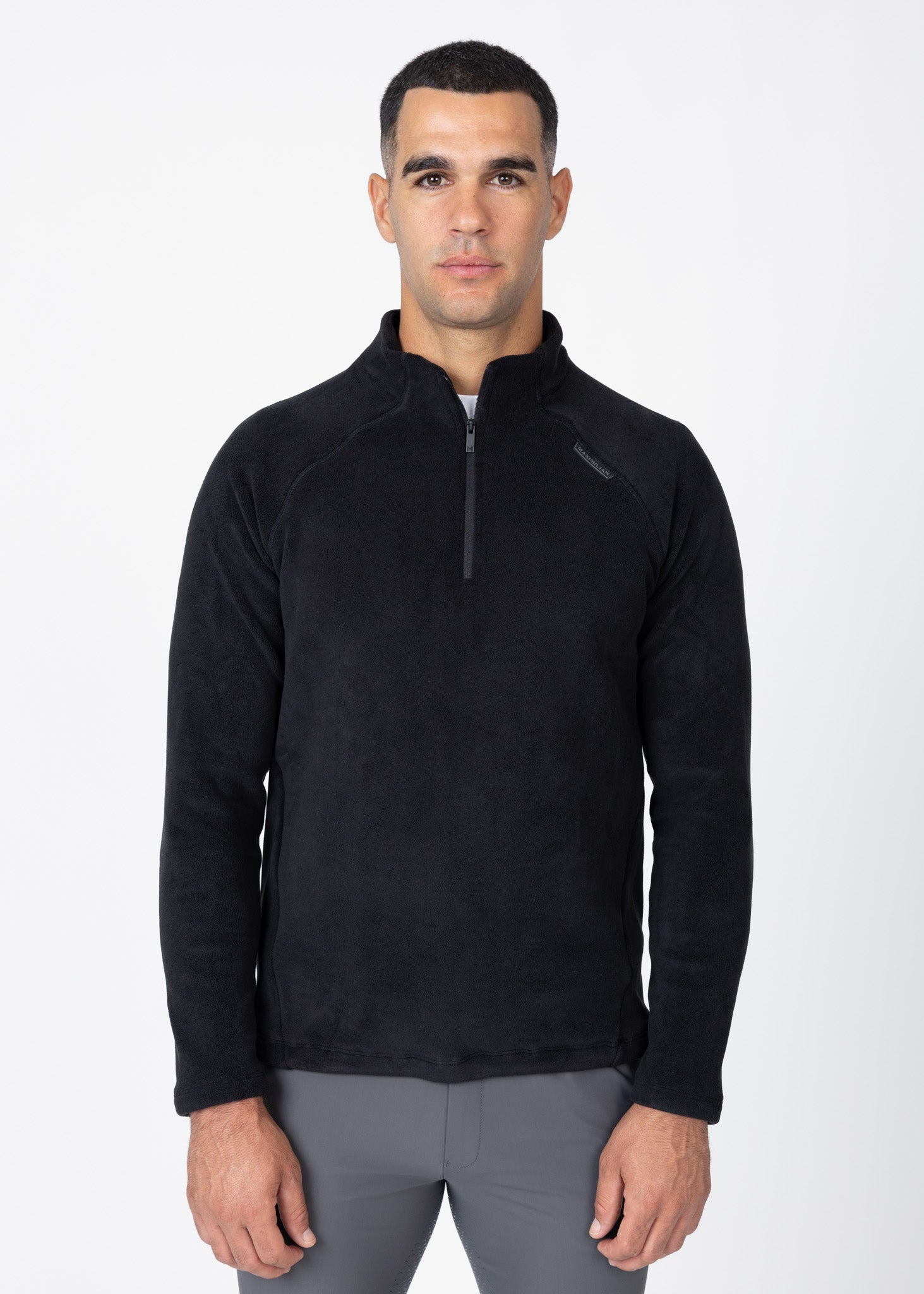 Men's Versa Fleece Halfzip (Black)