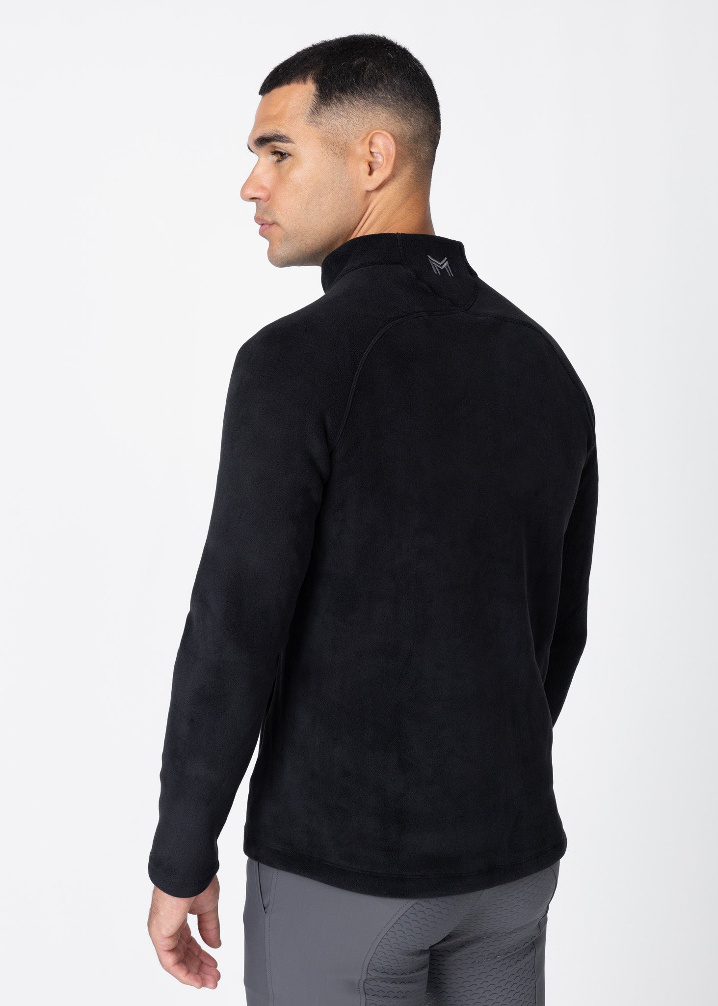 Men's Versa Fleece Halfzip (Black)